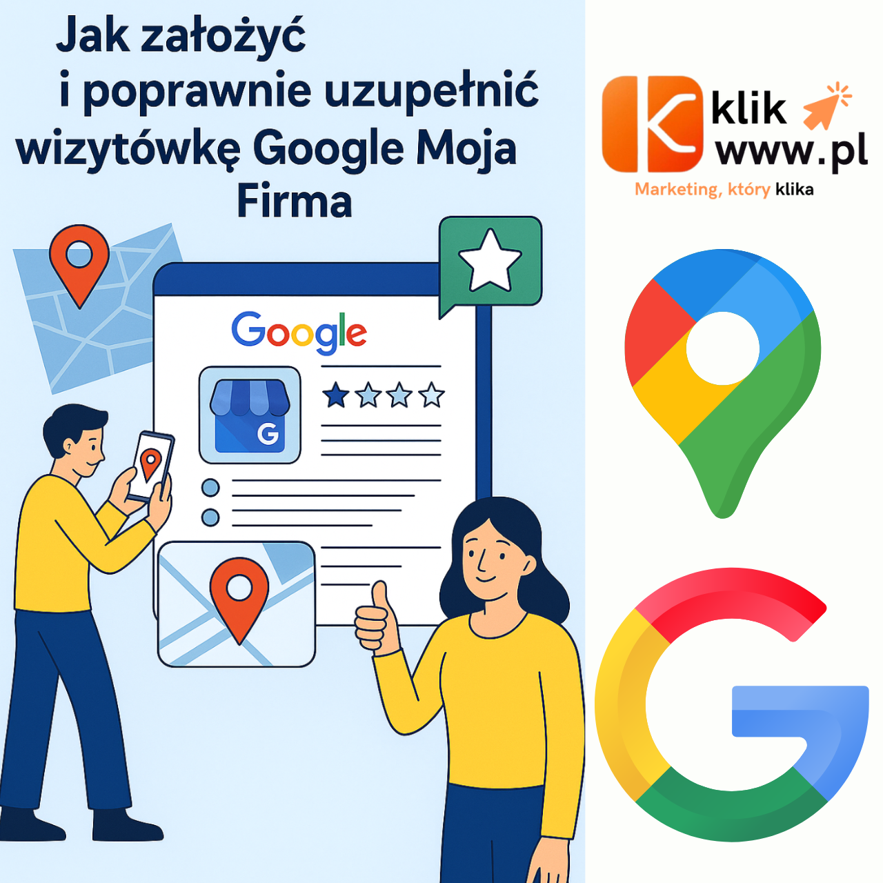 wizytówka google moja firma jak zalozyc