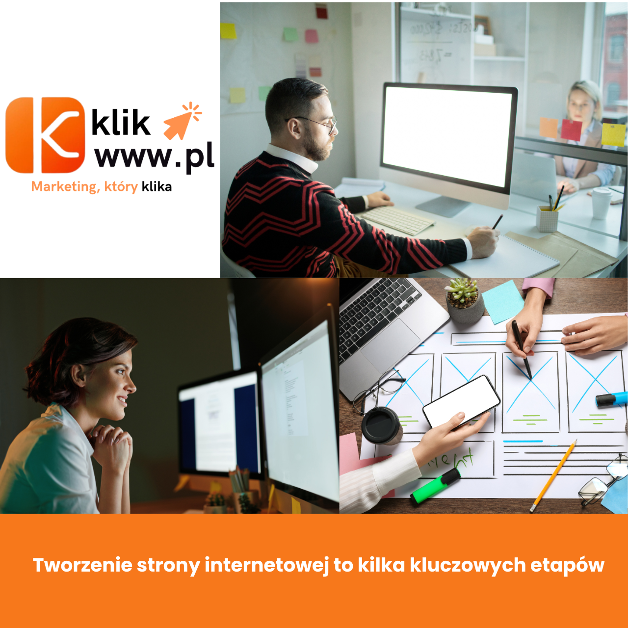 Jak przebiega proces tworzenia strony internetowej