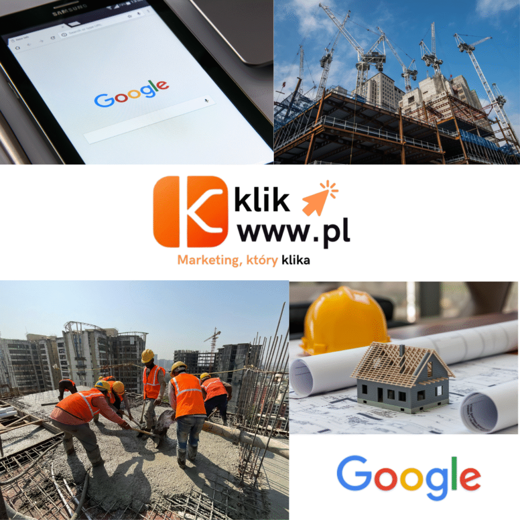 Google moja firma dla firmy budowlanej